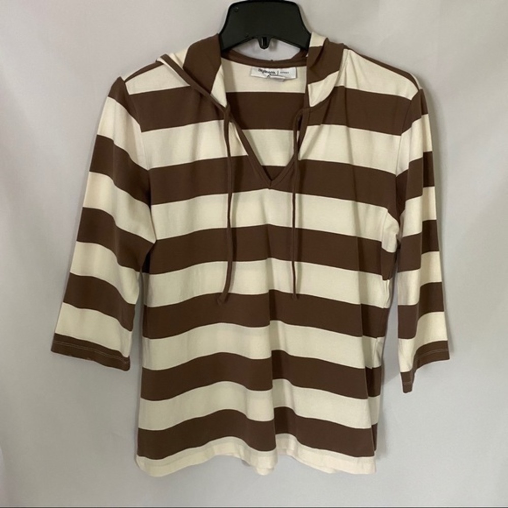 Style & Co Hooded Pullover P/S